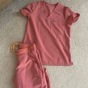Coral Figs Scrubs